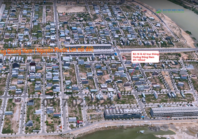 B2.16 lô 42 khu điên âm Nam Hòa Xuân, đường thông NLP