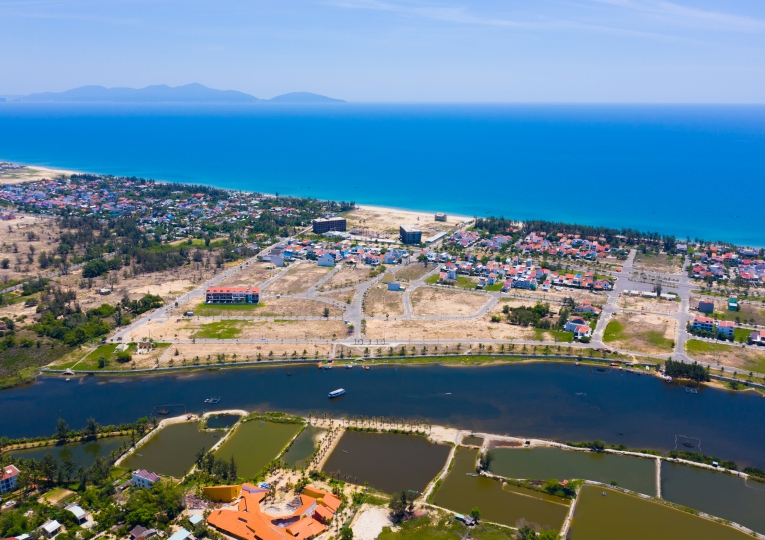 Đất khu làng chài 3 view sông Trà Quế